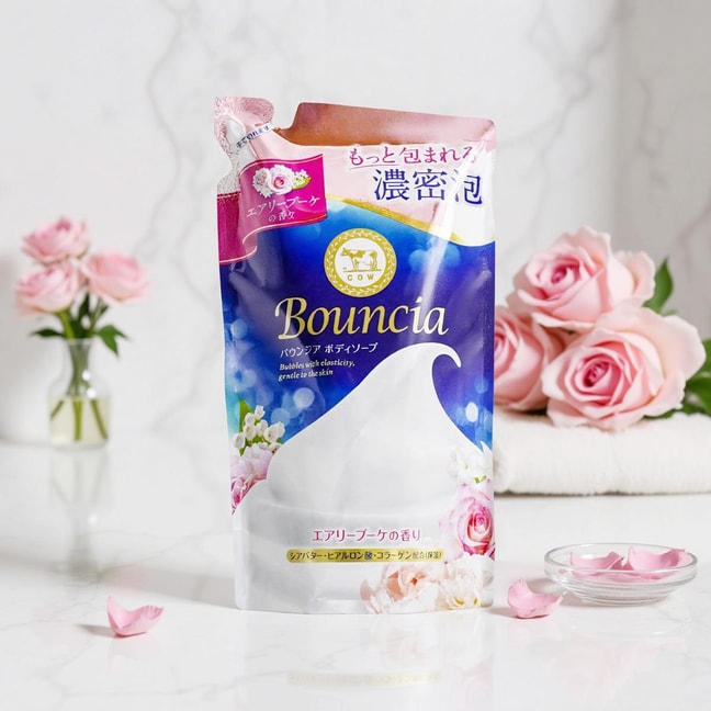 Bouncia Rose Body Soap Refill 12.2oz 
