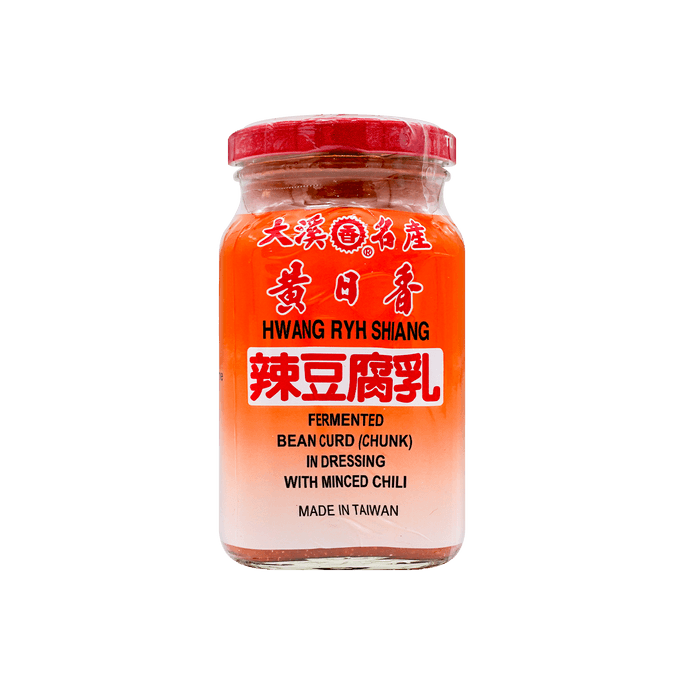 台湾黃日香 麻油辣豆腐乳 拌面下饭炒菜 300g