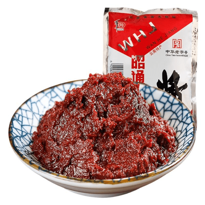 완허 윈난 자오퉁 소스 볶음 쌀국수 양념, 된장, 고추장, 볶음 육수 베이스, 150g*1봉지