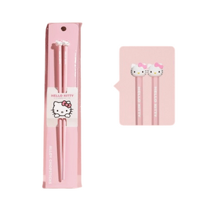 Chopsticks Home Use Premium Anti-bacterial Single Katie Cat 1 Pair