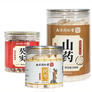 南京同仁堂の「脾臓強化湿邪三角」は、ゴルゴン果実、ヤマイモ、ブクリョウを配合した、栄養満点の複合パックです（700g）。この基本処方は、脾臓と胃を強化し、気を活性化し、消化を促進し、利尿作用と湿邪の除去を促し、むくみを解消し、腎臓を強化して精気を収斂させ、体の土台を養い、心を落ち着かせ神経を鎮め、睡眠を改善します。オールシーズンお使いいただけます。