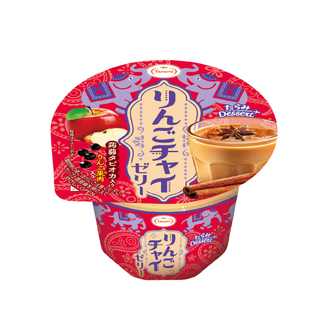 【日本直送】たらみ デザートアップルミルクティーゼリー 230g