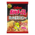 日本CALBEE卡乐B 热浪薯片 辣味 80g