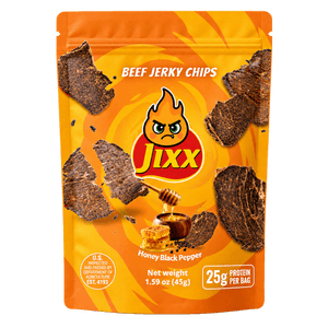 米国 Jixx USDA認証 牛肉チップ はちみつ黒胡椒 2パック