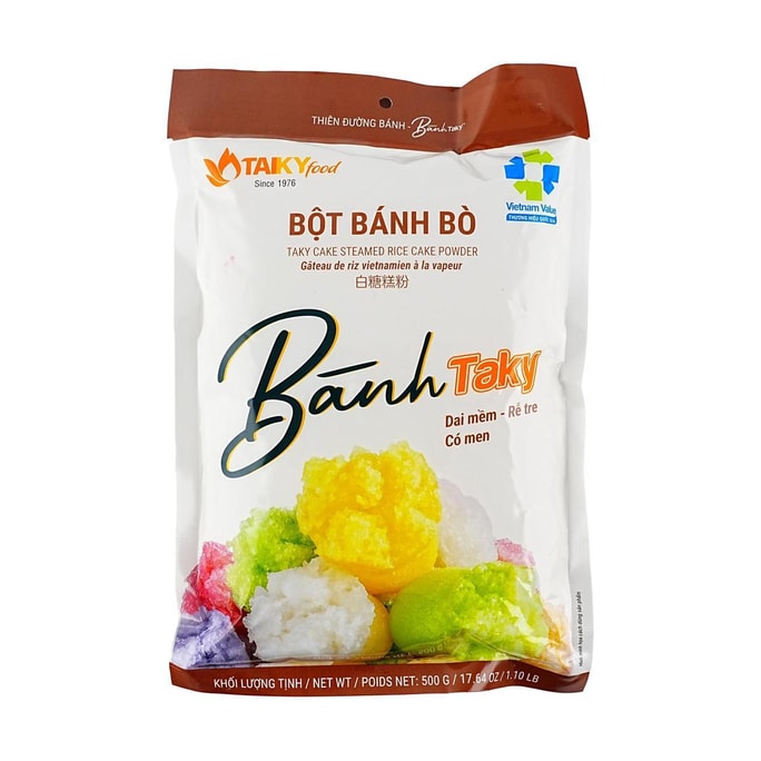越南TAKY 白糖糕粉 越式蜂巢糕点预拌粉 500g【可制作米糕】