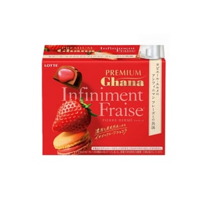 Strawberry Macaron Flavor, Strawberry Filled Chocolate 65g