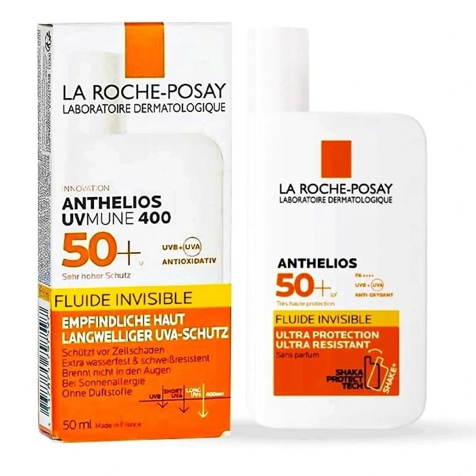 フランス La Roche Posay La Roche-Posay ANTHELIOS UVmune 400 インビジブル ノンパフューム フルイド SPF50+ 50ml