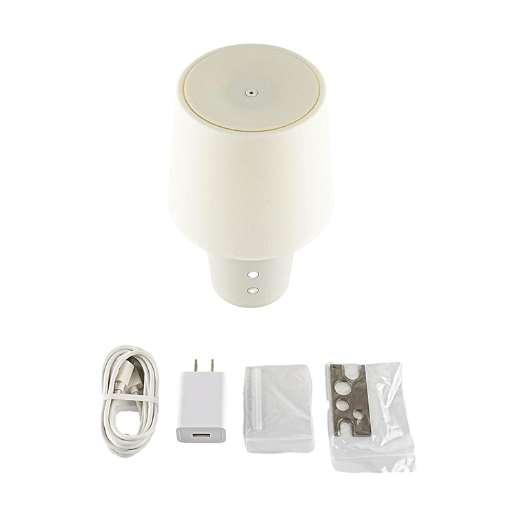 MUJI 水不要のアロマディフューザー、USB充電器付きポータブル
