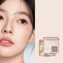 하이라이트 & 컨투어 팔레트, 매트 & 쉬머 피니시 0.32oz. #04 핑크 톤