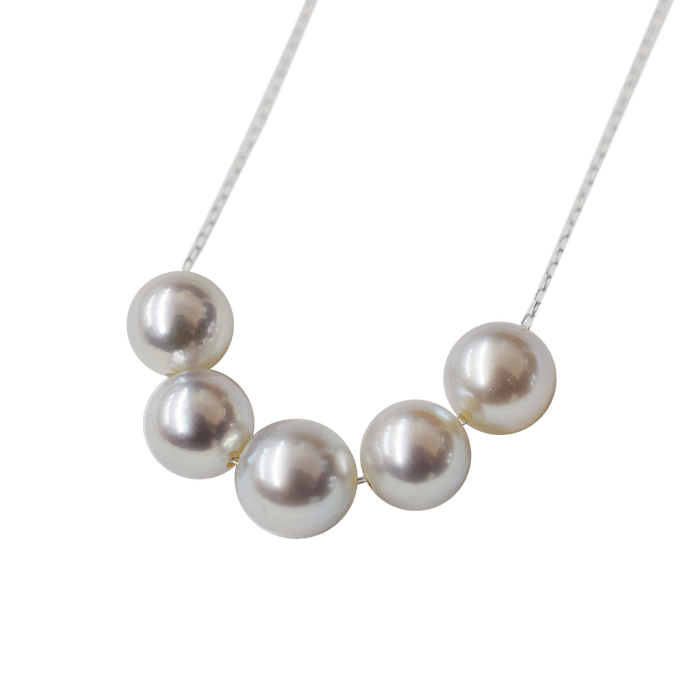 REENS PEARL K18WG Akoya pearl necklace 1 piece