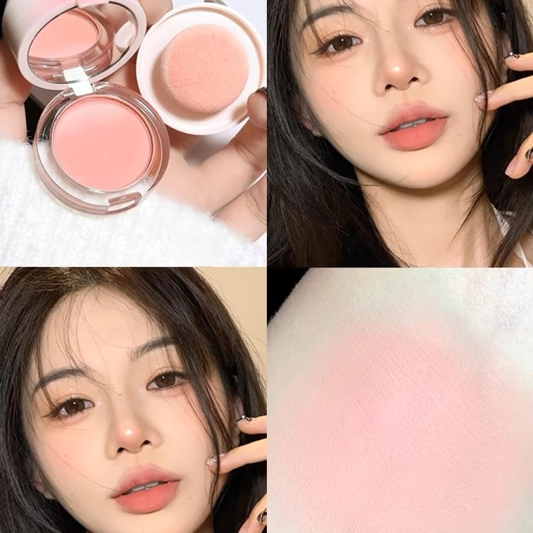  稚優泉 【聖誕新年大促】罐罐腮紅泥 膨脹收縮色 粉質細膩好暈染 #M03糖心蜜瓜 【顯嫩減齡 元氣女高既視感 HOT】 5