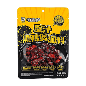 周黑鸭 黑鸭风味 蜜汁黑鸭煲调料 168g 1盒
