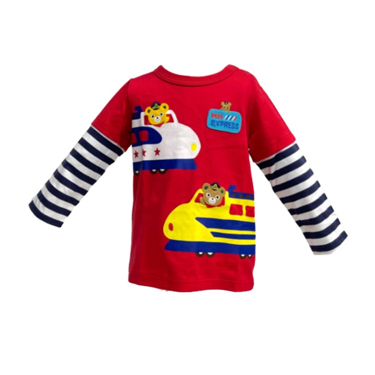 ミキハウス MIKI HOUSE 長袖 シャツ ロンT プッチー ぷっちー 飛 女の子 