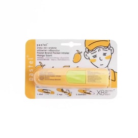 Smiling Face Nasal Passage Clearing Inhale Refreshing Peppermint Stick Cool Oil -Mango 1Pc