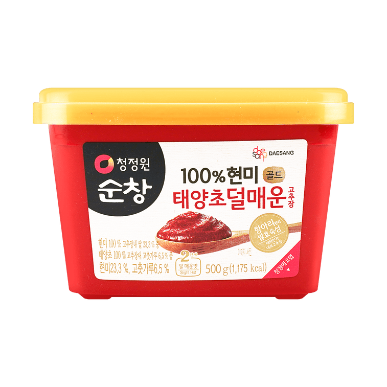 Mild Gochujang- Korean Red Chili Pepper Paste, Spicy, Sweet and Savory Sauce ,17.6 oz【For Bibimbap, Tteokbokki , Bulgogi 4
