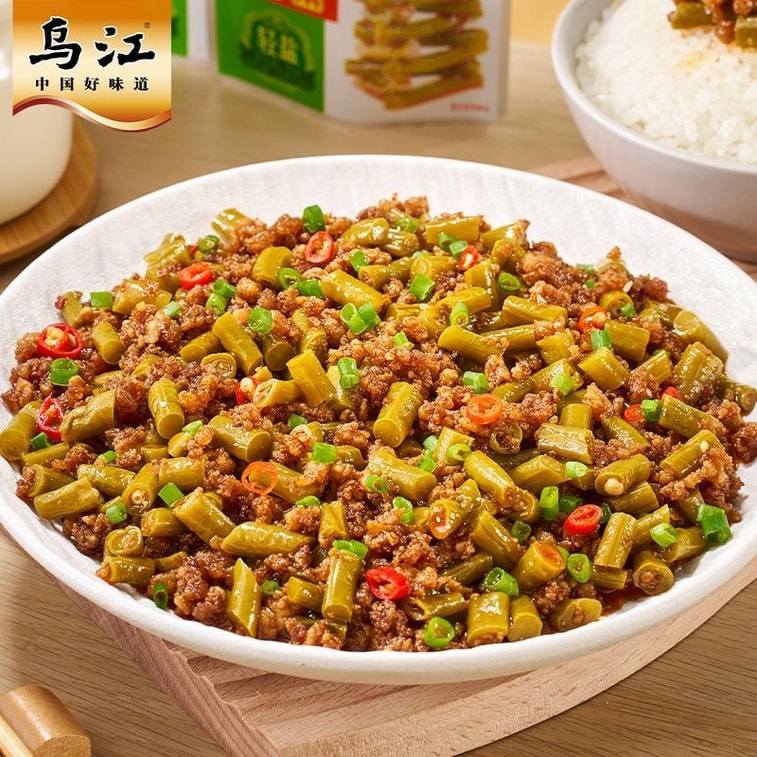 乌江 香辣豇豆 酸豆角 30g*3包 90g 小袋便携开味 咸菜 下饭菜 榨菜 6