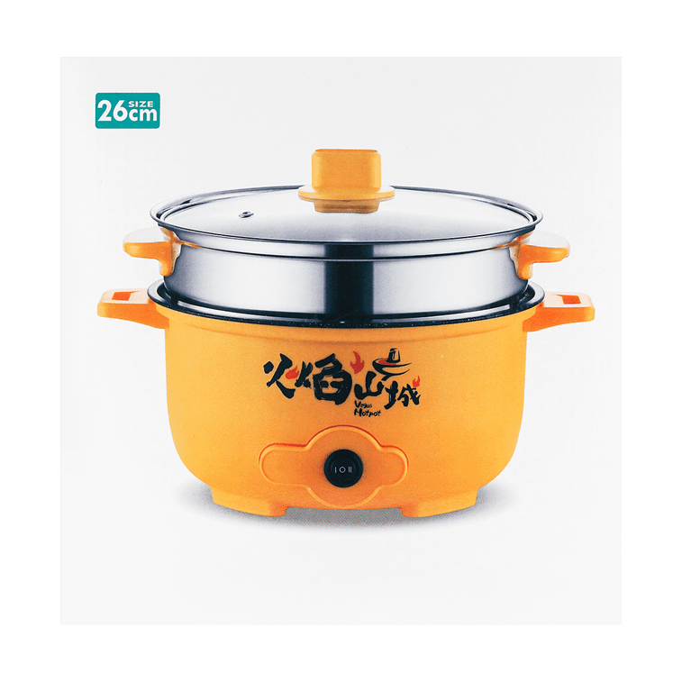 Steam & Cooking Pot Multifunction, 10.2 inch Colors May Vary 4