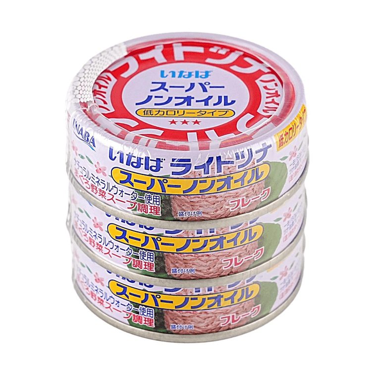라이트 참치 슈퍼 논오일 황다랑어 2.12oz*3팩 [논오일 워터 베이스][천연 미네랄 워터 사용] 3
