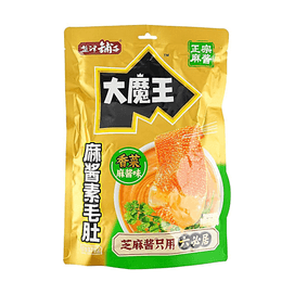 빅 데빌 고수 참깨 소스 채식 곱창 17.2oz【고수 참깨 소스 맛】【류비주 참깨 소스】