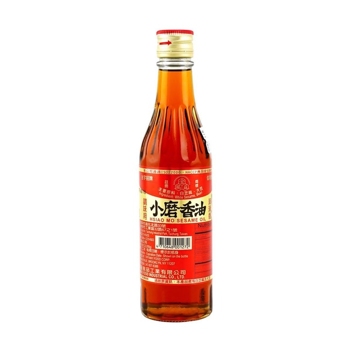 台湾金瑞益 小磨香油 芝麻油 280g【炒菜凉拌烹调】