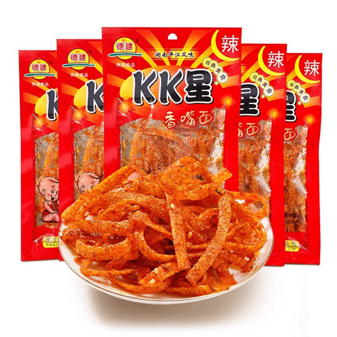 Mala Spicy Strips Classic Chinese Snack ∙ Ready-to-Eat 18g × 20 Bags (Total 360g)