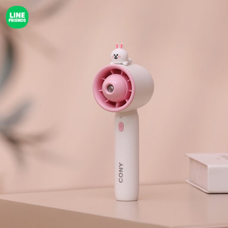 【中国からの直送】日本 LINE FRIENDS ハンディファン、ミニ、静音、ポータブル、高出力ファン、コニーバニー 3