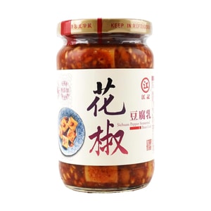 台湾江记 花椒豆腐乳 380g