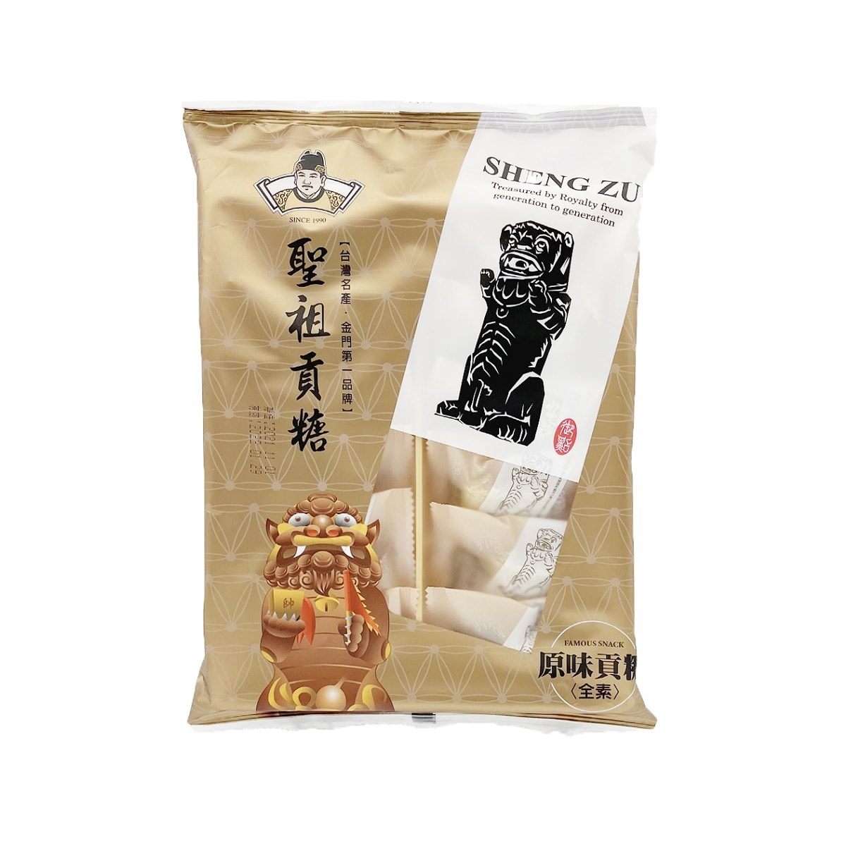 台湾直邮圣祖食品金门原味贡糖素180g怎么样