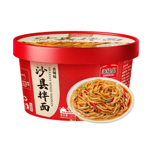 海福盛 沙县拌面 香辣味 122g【福建风味】【非油炸面条】【亚米独家】