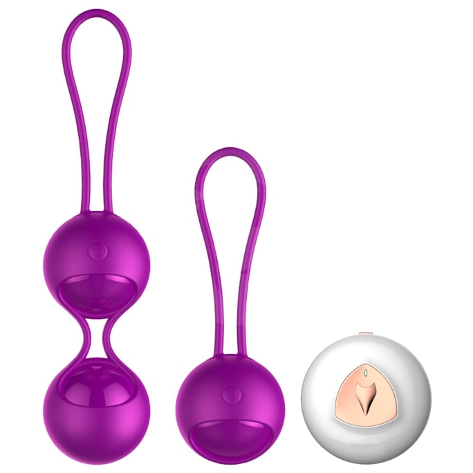 FOXSHOW M3 Kegel Balls, Vaginal Balls / Geisha Balls with Vibration, Kegel Muscle Trainer