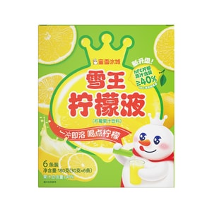 Vitamin C Lemon Liquid – 6 sticks*30g |  | Boost Vitamin C, Zesty & Fresh