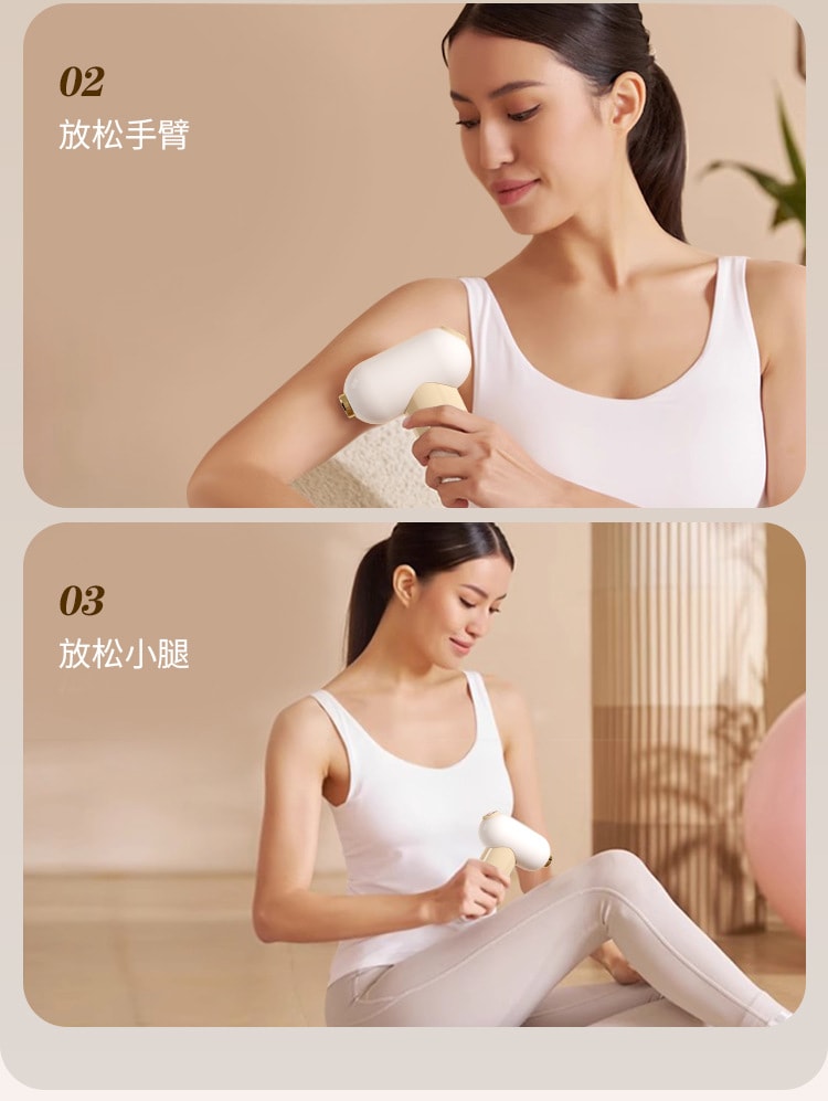 【中国直邮】 姬欲 mini筋膜枪全自动伸缩抽插炮机多功能女性自慰性玩具成人用品1个装