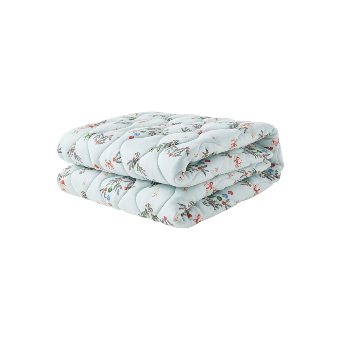 加拿大 Norsu Organic 有机棉加绒婴儿毯-欢乐 3547英寸