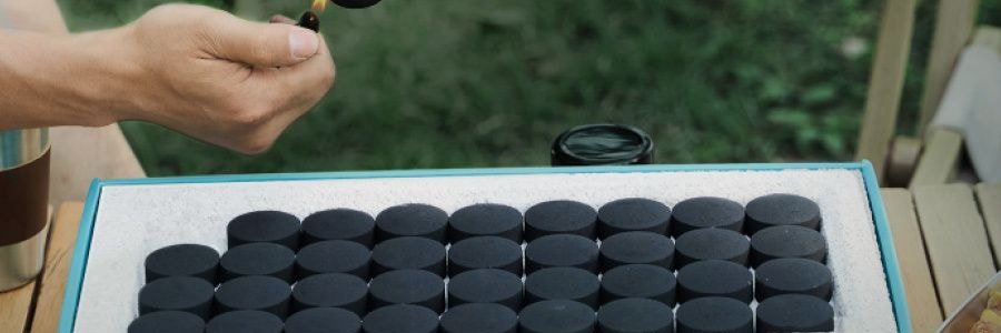 Adiu阿丟自烤 一次性烤肉爐 戶外烤肉架露營炊具 藍色經典款