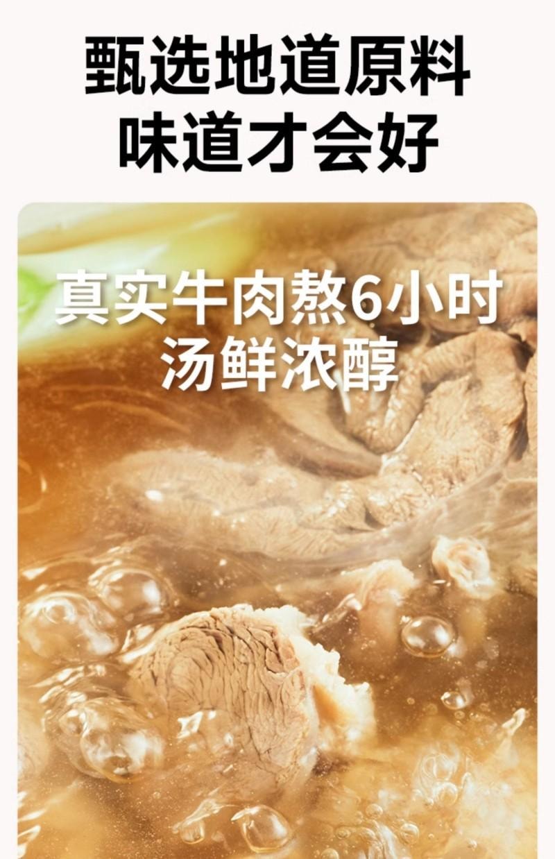 【中国直邮】 加点滋味 地道淮南牛肉汤汤底 拉面 面食 汤底 火锅料 底料 100g
