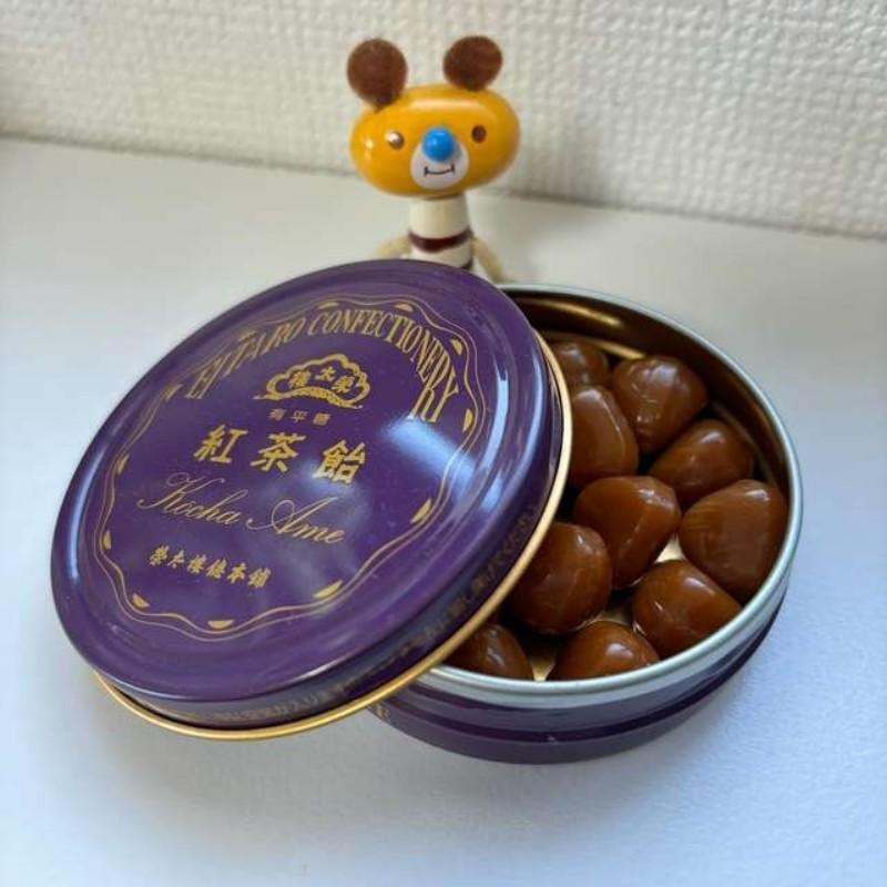 【日本直邮】 日本 荣太楼 有平糖 红茶口味饴糖 50g