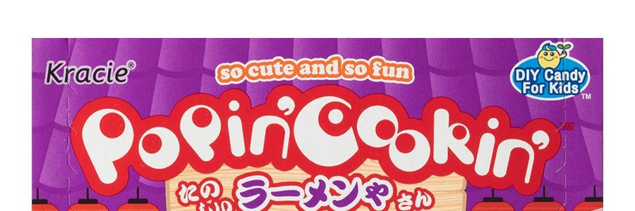 日本KRACIE嘉娜寶 POPINCOOKIN 寶寶快樂廚房手作DIY拉麵屋 32g