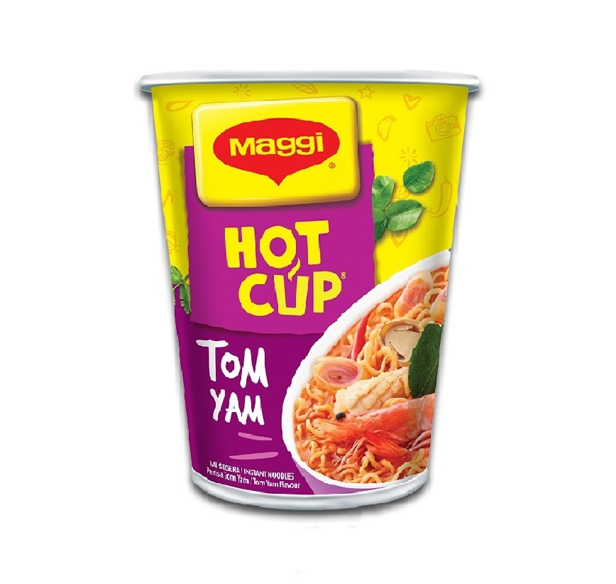 HOT CUP Instant Noodle Cup Tom Yam Flavour 61g