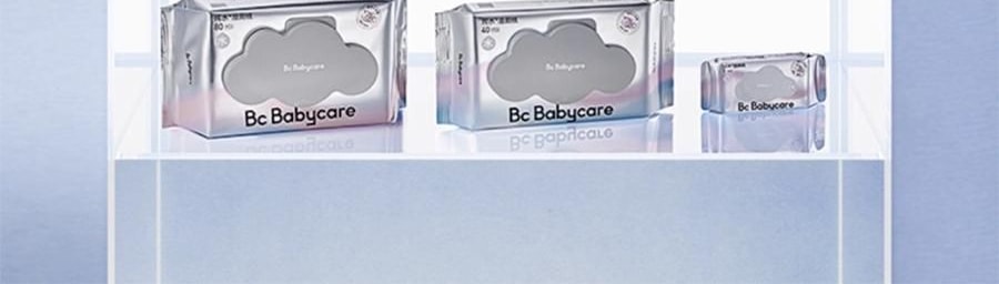 BC BABYCARE 纯水湿巾 湿厕纸 200*150mm 40抽/包 *3【3份超值装】