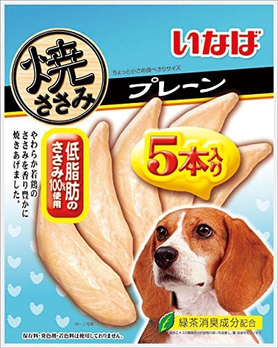 INABA Barbecue flavor Chicken Breast Strips Dog Treat - 137g