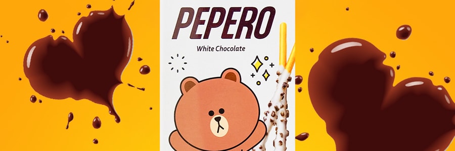 韩国LOTTE乐天 PEPERO 白巧克力脆棒 32g 包装随机发【Aespa同款】