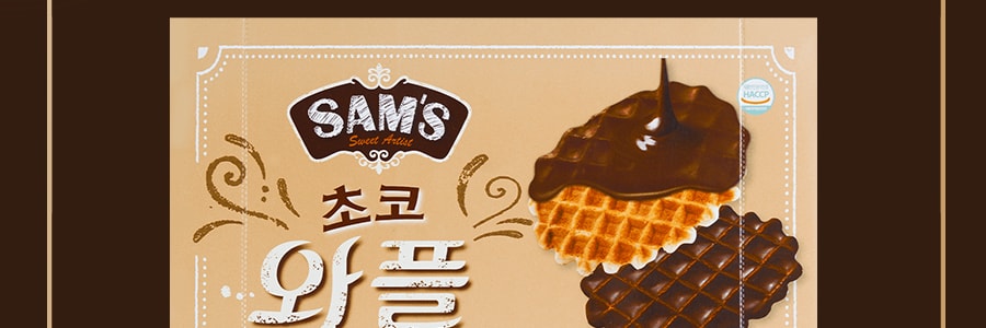 韩国SAMAH SAM'S 巧克力格子松饼 127g