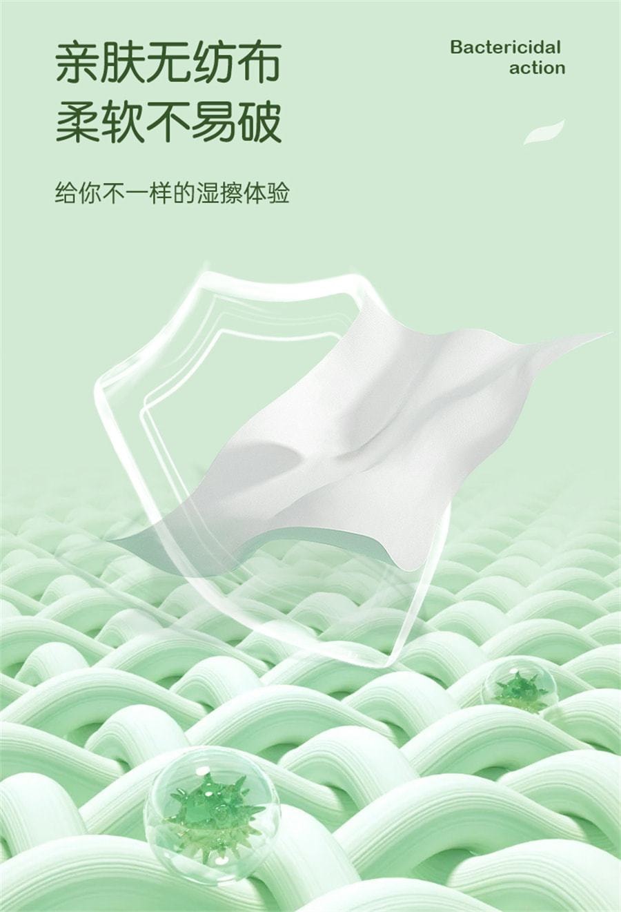 中國 婦炎潔 私處衛生濕巾女性潔陰私護濕廁紙清潔殺菌消毒房事後濕紙巾 18片/盒
