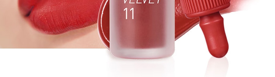 韩国PERIPERA菲丽菲拉 小奶瓶空气唇釉 #11圈粉砖红 4g