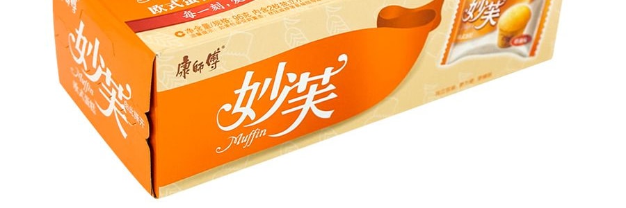 康師傅 妙芙 歐式蛋糕 奶油味 2枚入 96g