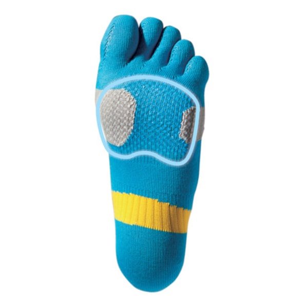 X10 Five-Toe Titanium Sock (Sock King) Blue&amp;White 8.5-9.5" 22-24cm
