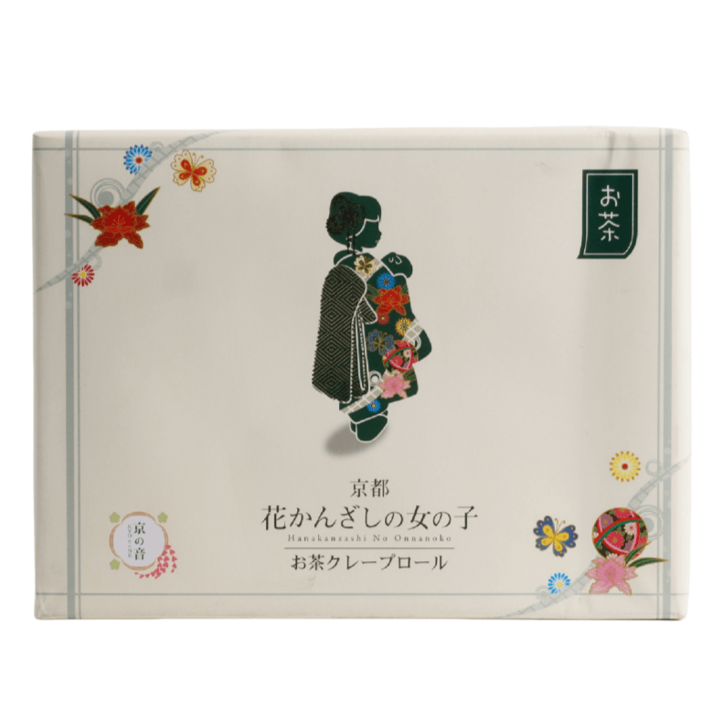 KyOto Specialty Flower Hairpin Women's Matcha Egg Rolls