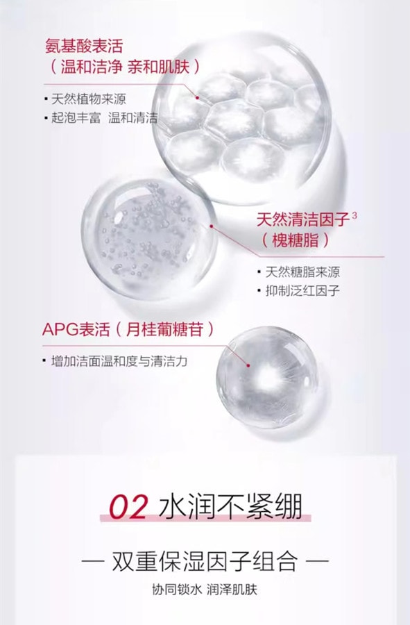 【中国直邮】WINONA薇诺娜 舒缓保湿洁面泡沫50ml 氨基酸表活洗面奶敏肌温和清洁慕斯男女通用 博主推荐