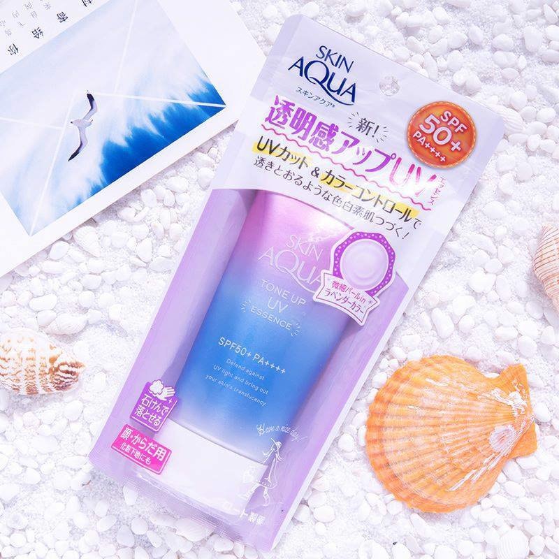 Skin Aqua Tone Up UV Essence Sunscreen SPF50+ PA++++ 80g