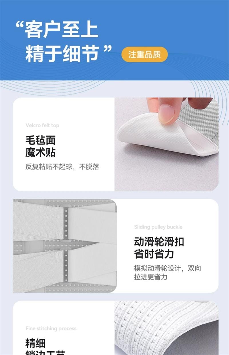 【中国直邮】 英国 oes 护腰带腰椎腰间盘男女士专用久坐久站束腰神器 全新换代-灰 均码 1个装